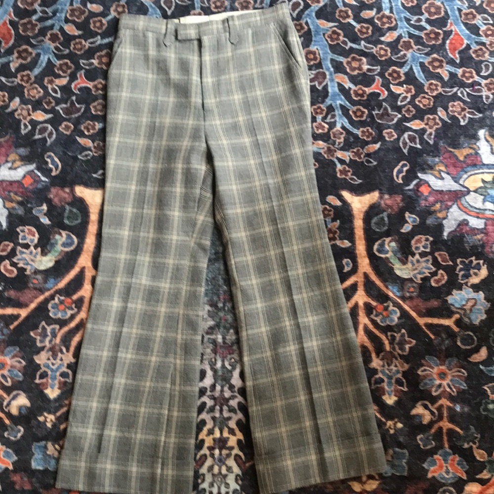 Gucci Linen & Wool Pants